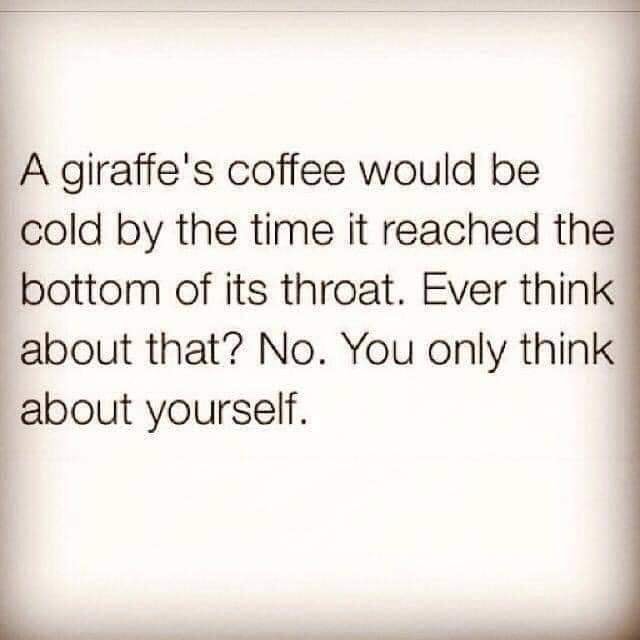 For our coffee AND giraffe loving friends 😆