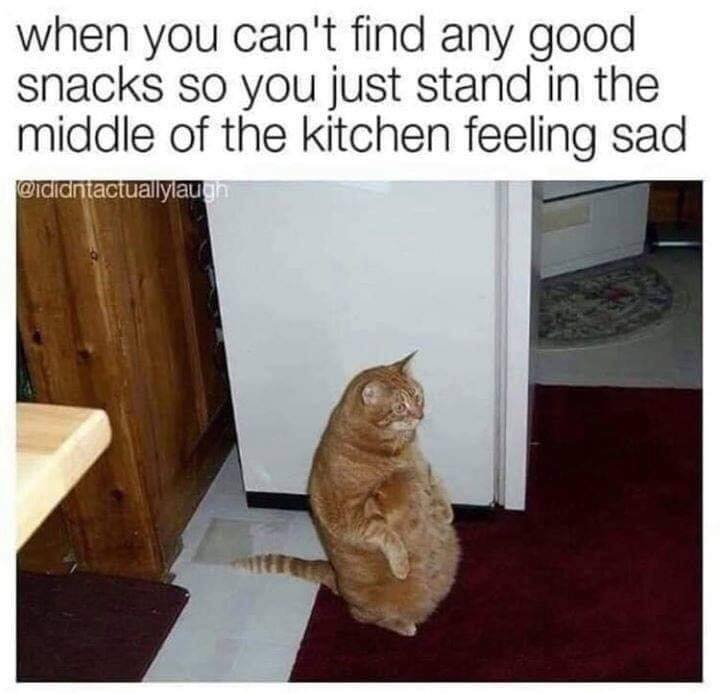 It’s a sad day in the kitchen.
