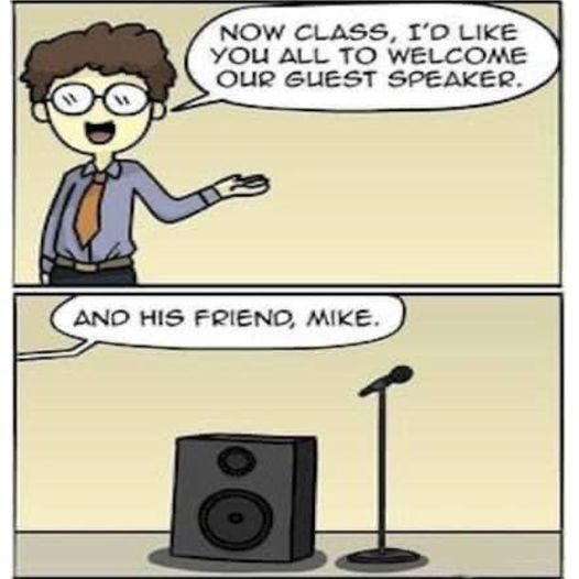 Just two best friends, trying to entertain us...