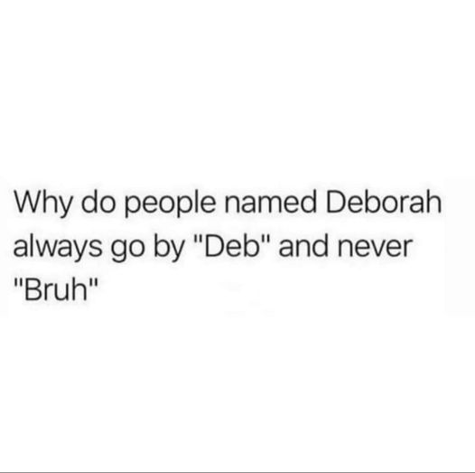 Names can be such a let down