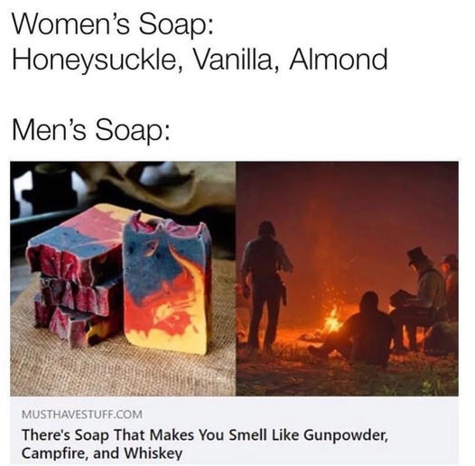 We have the soap you want!