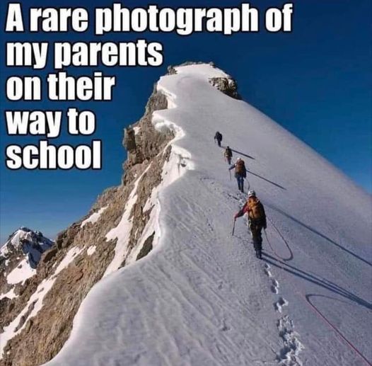 Parents going to school